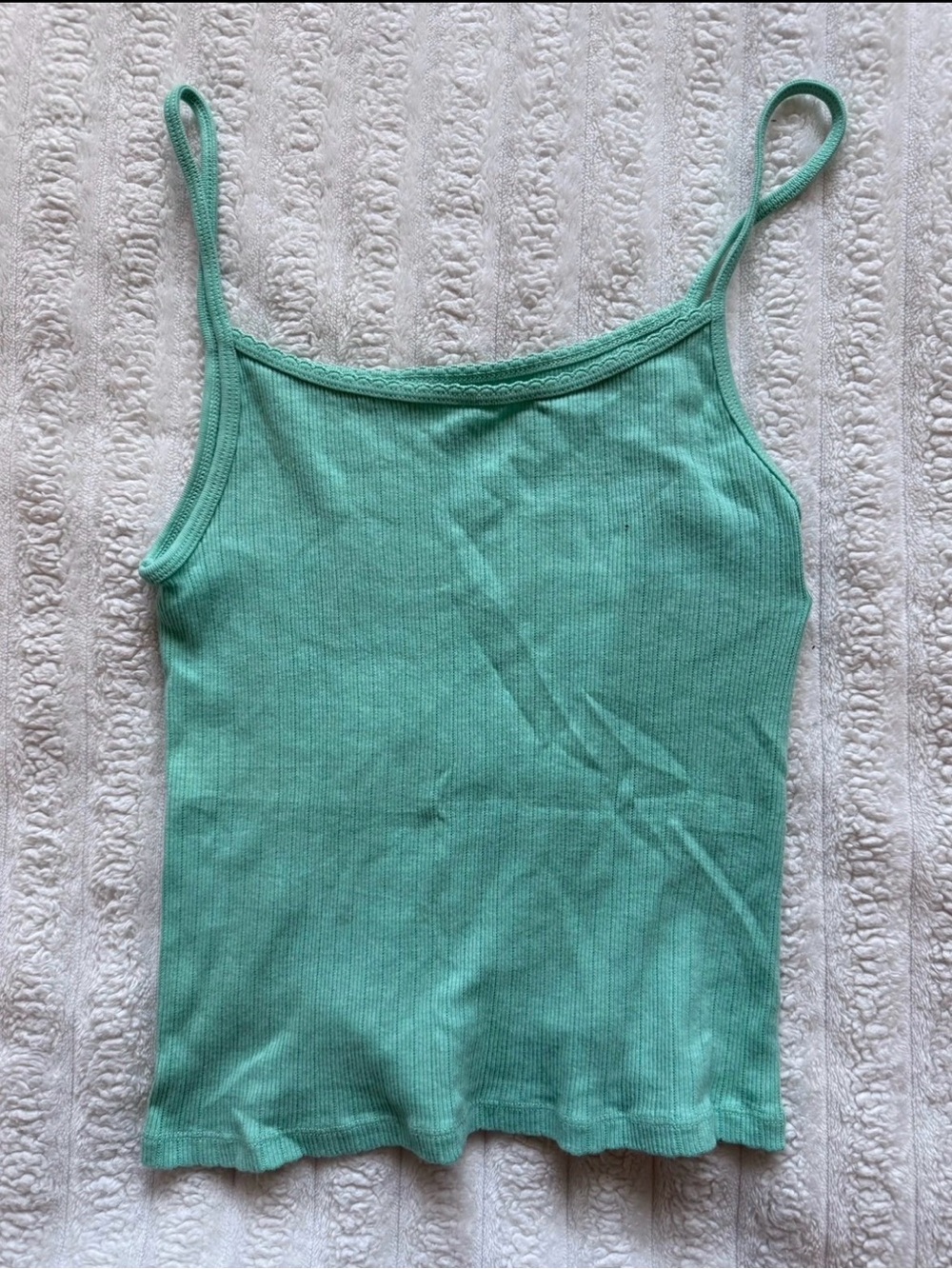 Brandy Melville Ribbed Cami Tank Top